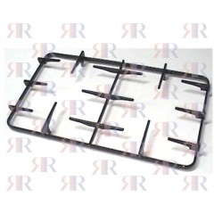 GRIGLIA IN PIATTINO SMALTATA 2 FUOCHI 430 X 240mm