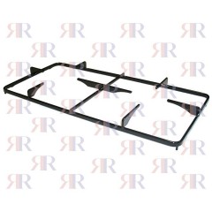 GRIGLIA IN PIATTINO SMALTATA 2 FUOCHI 469 X 224mm