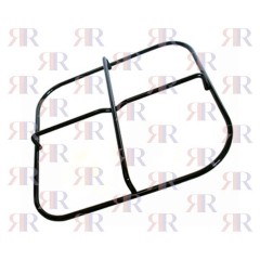 GRIGLIA IN PIATTINO SMALTATA 1 FUOCO 230 X 245mm