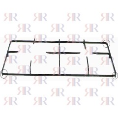 GRIGLIA IN PIATTINO SMALT. 2 F. 3 PIOLI LUNGA 500 X 250mm