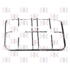 GRIGLIA IN FILO CROMATA 2 FUOCHI 408 X 245mm