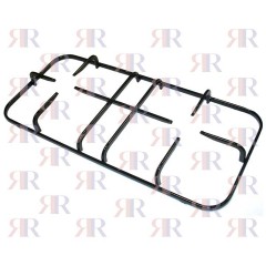 GRIGLIA IN PIATTINO SMALTATA 2 FUOCHI 456 X 207mm