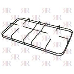 GRIGLIA IN PIATTINO SMALTATA 2 FUOCHI 454 X 245mm