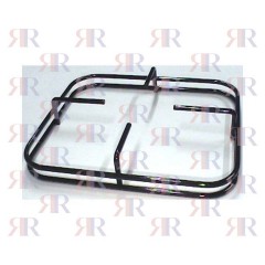 GRIGLIA IN PIATTINO SMALTATA 1 FUOCO 245 X 210mm