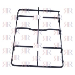 GRIGLIA IN PIATTINO SMALTATA 2 FUOCHI 455 X 265mm H. 45mm