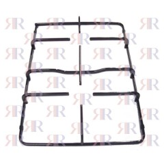 GRIGLIA IN PIATTINO SMALTATA 2 FUOCHI 380 X 265mm H. 45mm