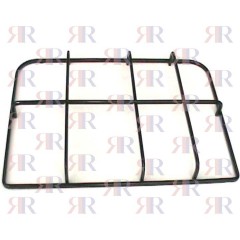 GRIGLIA IN PIATTINO SMALTATA 2 FUOCHI 370 X 270mm