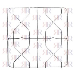 GRIGLIA IN FILO CROMATA A 4 FUOCHI 465 X 456mm