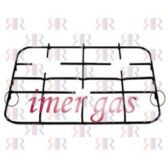 GRIGLIA IN FILO SMALTATA 3 FUOCHI 370 X 460mm