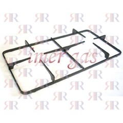 GRIGLIA IN PIATTINO SMALTATA 2 FUOCHI 448 X 230mm