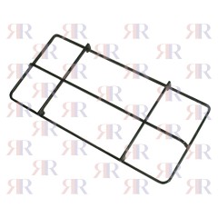 GRIGLIA IN PIATTINO SMALTATA 2 FUOCHI 467 X 220mm