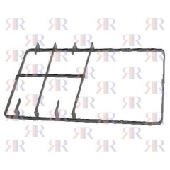 GRIGLIA IN PIATTINO SMALTATA 1 FUOCO+PIASTRA 458 X 264mm