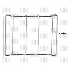 GRIGLIA IN FILO CROMATA AD 1 FUOCO MISURE 261 X 200 mm