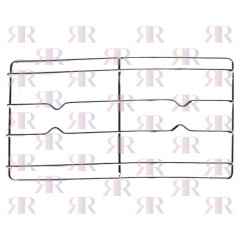 GRIGLIA IN FILO SMALTATA 2 FUOCHI 433 X 230mm