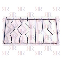 F5338 GRIGLIA IN FILO CROMATA A 4 FUOCHI 443 X 573mm