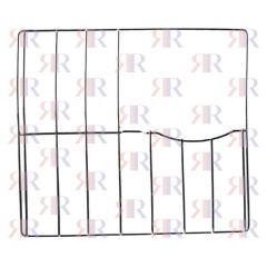 GRIGLIA IN FILO CROMATA A 3 FUOCHI 424 X 475mm