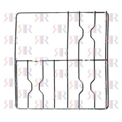 GRIGLIA IN FILO CROMATA A 3 FUOCHI 447 X 456mm