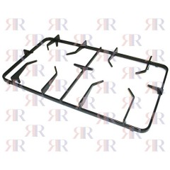 GRIGLIA IN PIATTINO SMALTATA 2 FUOCHI 430 X 242mm