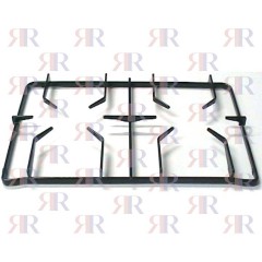 GRIGLIA IN PIATTINO SMALTATA 2 FUOCHI 430 X 272mm