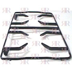 GRIGLIA IN PIATTINO SMALTATA 2 FUOCHI 496 X 288mm