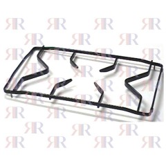 GRIGLIA IN PIATTINO SMALTATA 1 FUOCO CENTRALE 420 X 244mm