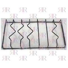 P5348 GRIGLIA IN PIATTINO SMALTATA 2 F. CENTRALE 404 X 209 H.45