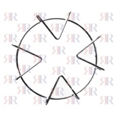 GRIGLIA IN FILO CROMATA AD 1 FUOCO MISURE &Oslash; 215 mm