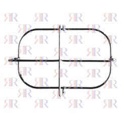 GRIGLIA IN FILO CROMATA 1 FUOCO 225 X 140mm