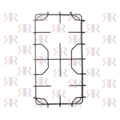 GRIGLIA IN FILO CROMATA 2 FUOCHI 417 X 225mm