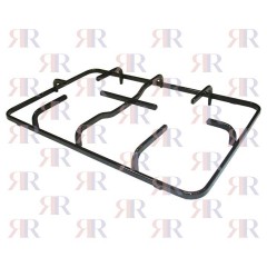 GRIGLIA IN PIATTINO SMALTATA 2 FUOCHI 385 X 247mm