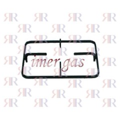 GRIGLIA IN PIATTINO SMALTATA 1 FUOCO 218 X 245mm