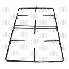 GRIGLIA IN PIATTINO SMALTATA 2 FUOCHI 455 X 268mm