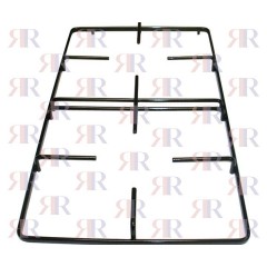 GRIGLIA IN PIATTINO SMALTATA 2 FUOCHI 455 X 268mm