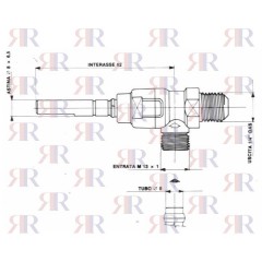 R0204 RUBINETTO GAS ARISTON