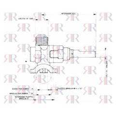 R0205 RUBINETTO GAS ARISTON