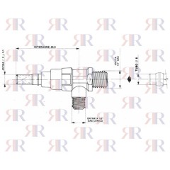R1701 RUBINETTO GAS GASFIRE