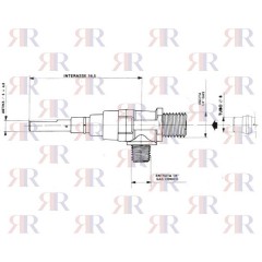 R2702 RUBINETTO GAS INDESIT