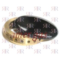 ANELLO OTTONE GRANDE E PIATTELLO FOSTER