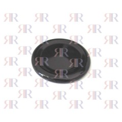 S5914 PIATTELLO SMALTATO NERO TECNOGAS