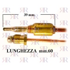 TERMOCOPPIA 600MM FILETTATA