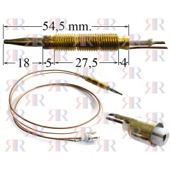 TERMOCOPPIA PER PIANI E CUCINE 8X1 A J