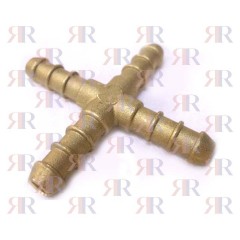 RACCORDO IN OTTONE 4 VIE PER GPL