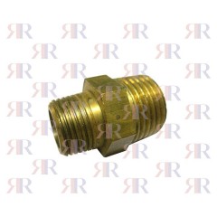 RACCORDO IN OTTONE MASCHIO / MASCHIO 3/8 - 1/2