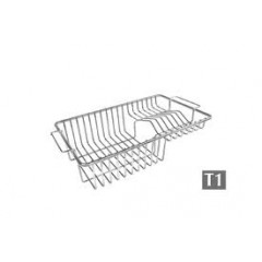 CESTELLO PORTAPIATTI INOX FOSTER 8100 201