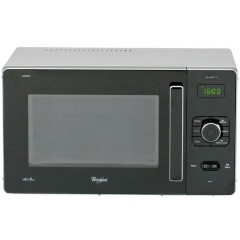 WHIRLPOOL Micro c/grill elet 25lt crisp vapore silver GT285SL