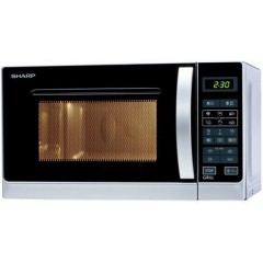 SHARP Micro c/grill 20lt 800W SILVER SHARP R642INW