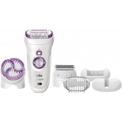 BRAUN Epil ric wet dry test esfogl+zone delic+scrub corp 9961