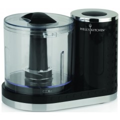 HELL'S KITCHEN Tritatutto orizz inox 230ml 150W 77015