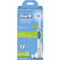 BRAUN Spazzolino VITALITY CROSSACTION PLUS 2 testine D12513CROSS