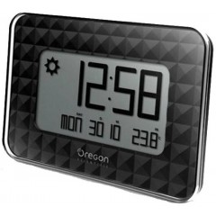 OREGON SCIENTIFIC Oroligio da parete colore nero con barometro JW208BK